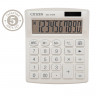Калькулятор настольный CITIZEN SDC-810NRWHE, КОМПАКТНЫЙ (124х102 мм), 10 разрядов, двойное питание, БЕЛЫЙ по низкой цене оптом 