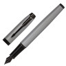 Ручка перьевая PARKER "IM Achromatic Grey BT", корпус серый матовый, нержавеющая сталь, синяя, 2127619 по низкой цене оптом 
