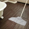 Тряпка для мытья пола из микрофибры 70х80 см "OVERLOCK GREY COLOUR", серая, LAIMA HOME, 608223 по низкой цене оптом 