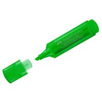 Текстовыделитель Faber-Castell "46 Superfluorescent" флуоресцентный зеленый, 1-5мм