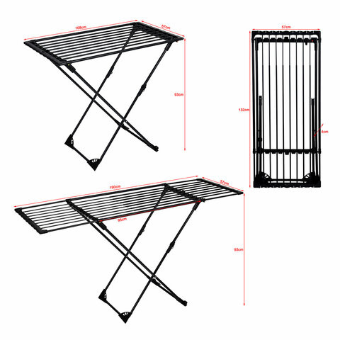 Сушилка напольная для белья раскладная 3 зоны сушки, 20 метров LAIMA HOME DUO SLIDING BLACK, 700469 по низкой цене оптом Сушилка напольная для белья раскладная 3 зоны сушки, 20 метров LAIMA HOME DUO SLIDING BLACK, 700469 по низкой цене оптом