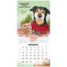 Календарь настенный перекидной 2025г, BRAUBERG, 12 листов, 22,5х22,5см, МИНИ, "Не падай духом", 116178 по низкой цене оптом  Календарь настенный перекидной 2025г, BRAUBERG, 12 листов, 22,5х22,5см, МИНИ, "Не падай духом", 116178 по низкой цене оптом