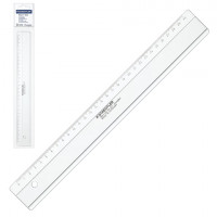 Линейка пластиковая 30 см, STAEDTLER (Германия) "Mars", оргстекло PLEXIGLAS, прозрачная, 562 04-30F02