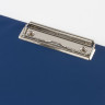 Папка-планшет BRAUBERG, А4 (340х240 мм), с прижимом и крышкой, картон/ПВХ, РОССИЯ, синяя, 221489 по низкой цене оптом 