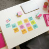 Блоки самоклеящиеся (стикер) POST-IT ЭКО "Тропик" 76х76 мм, КОМПЛЕКТ 5 шт. по 90 листов, ассорти, 654-5SSNRP по низкой цене оптом 