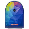 Точилка механическая BRAUBERG "MULTICOLOR", корпус с печатью, 228489    по низкой цене оптом Краснодар, Москва, Уфа, Казань, Барнаул, Владивосток, Хабаровск, Сахалин, Красноярск, Екатеренбург, 