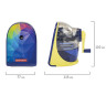Точилка механическая BRAUBERG "MULTICOLOR", корпус с печатью, 228489    по низкой цене оптом Краснодар, Москва, Уфа, Казань, Барнаул, Владивосток, Хабаровск, Сахалин, Красноярск, Екатеренбург, 