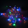 Электрогирлянда-нить уличная "Стандарт" 8 м, 100 LED, мультицветная, на батарейках, ЗОЛОТАЯ СКАЗКА, 591292 по низкой цене оптом 