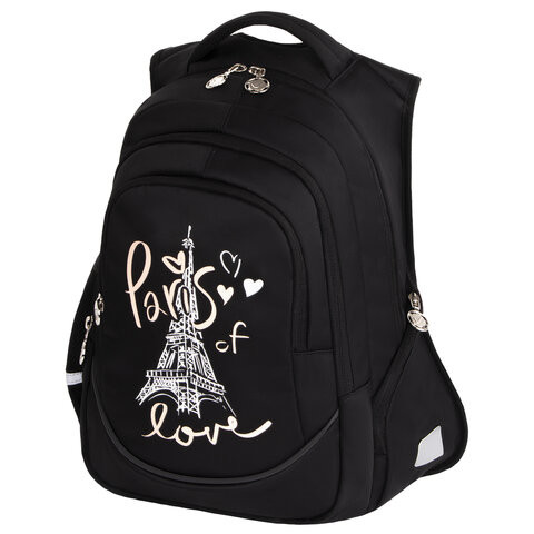 Рюкзак BRAUBERG SPECIAL, "I love Paris", 44x30x13 см, 229981 по низкой цене оптом 