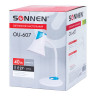 Светильник настольный SONNEN OU-607, на подставке, цоколь Е27, белый/синий, 236681 по низкой цене оптом Краснодар, Москва, Уфа, Казань, Барнаул, Владивосток, Хабаровск, Сахалин, Красноярск, Екатеренбург, 