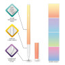Ручка шариковая BRAUBERG SOFT TOUCH GRIP "GRADIENT PASTEL", СИНЯЯ, мягкое покрытие, ассорти, узел 0,7 мм, 143711 по низкой цене оптом 