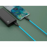 Кабель S21 USB -Type C, 1 м, 3 А, SMARTBUY, для зарядки и передачи данных, синий 9339, iK-3112-S21bb по низкой цене оптом Краснодар, Москва, Уфа, Казань, Барнаул, Владивосток, Хабаровск, Сахалин, Красноярск, Екатеренбург, 