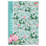 Тетрадь А4 80л. HATBER гребень, клетка, матовая ламинация, Floral collection (микс в спайке), 082972, 80Т4лВ1гр по низкой цене оптом 