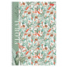 Тетрадь А4 80л. HATBER гребень, клетка, матовая ламинация, Floral collection (микс в спайке), 082972, 80Т4лВ1гр по низкой цене оптом 