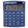 Калькулятор настольный CITIZEN SDC-810NRNVE, КОМПАКТНЫЙ (124х102 мм), 10 разрядов, двойное питание, ТЕМНО-СИНИЙ по низкой цене оптом 