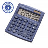 Калькулятор настольный CITIZEN SDC-810NRNVE, КОМПАКТНЫЙ (124х102 мм), 10 разрядов, двойное питание, ТЕМНО-СИНИЙ по низкой цене оптом 