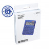 Калькулятор настольный CITIZEN SDC-810NRNVE, КОМПАКТНЫЙ (124х102 мм), 10 разрядов, двойное питание, ТЕМНО-СИНИЙ по низкой цене оптом 