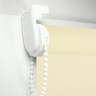 Штора рулонная BRABIX 140х175 см, текстура - лён, защита 55-85%, 200 г/м2, кремовый S-21, 606002 по низкой цене оптом Краснодар, Москва, Уфа, Казань, Барнаул, Владивосток, Хабаровск, Сахалин, Красноярск, Екатеренбург, 