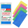 Салфетки из микрофибры 30х30 см, КОМПЛЕКТ 8 шт. "ULTRASONIC COLOUR HACCP PACK 8", LAIMA HOME, 608225 по низкой цене оптом 