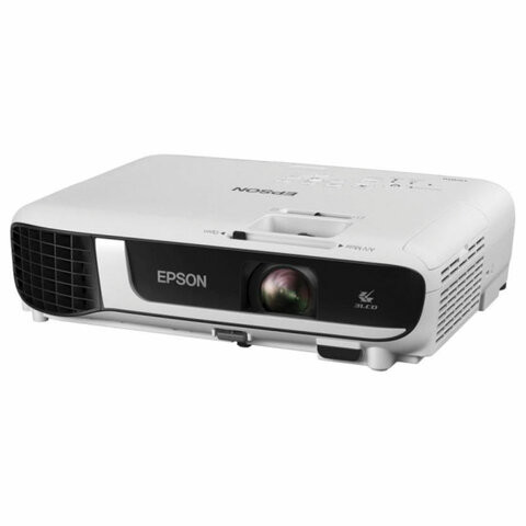 Проектор EPSON EB-W51, LCD, 1280x800, 16:10, 4000 лм, 16000:1, 2,5 кг, V11H977040 по низкой цене оптом 