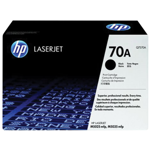 Картридж лазерный HP (Q7570A) LaserJet M5025/M5035, черный, оригинальный, ресурс 15000 страниц по низкой цене оптом 