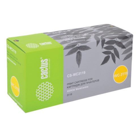 Картридж лазерный CACTUS (CS-WC3119) для XEROX WC3119, ресурс 3000 стр. по низкой цене оптом 