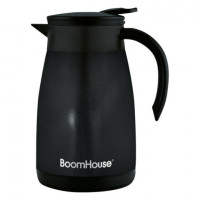 Чайник-термос 1л COFFEE BREAK, нержавеющая сталь SUS304, черный, ТЕРМОЧАЙНИК, BOOMHOUSE (БумХаус), 700328