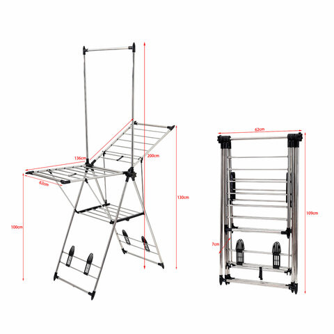 Сушилка напольная для белья раскладная 6 зон сушки, 18 метров, LAIMA HOME GRANDIOSE STAR, 700474 по низкой цене оптом Сушилка напольная для белья раскладная 6 зон сушки, 18 метров, LAIMA HOME GRANDIOSE STAR, 700474 по низкой цене оптом