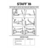 Подставка для подвесных папок STAFF, до 50 папок А4 / Foolscap, 406х307х290 мм, серая, 270939 по низкой цене оптом 