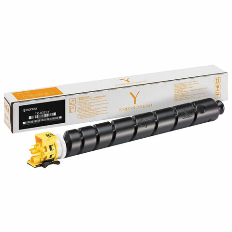 Тонер-картридж KYOCERA (TK-8335Y) TASKalfa 3252ci /3253ci, желтый, оригинальный, ресурс 15000 страниц, 1T02RLANL1 по низкой цене оптом 