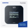 Весы напольные CENTEK CT-2440, электронные, вес до 180 кг, квадрат, стекло, черные по низкой цене оптом 