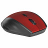 Мышь беспроводная DEFENDER Accura MM-365, USB, 5 кнопок + 1 колесо-кнопка, оптическая, красная, 52367 по низкой цене оптом 