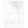 Бумага для акварели С ЭСКИЗОМ А4, 10 л., 200 г/м2, BRAUBERG, 111071 по низкой цене оптом 