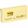 Блоки самоклеящийся (стикер) POST-IT (Z-Блоки) 76х76 мм, КОМПЛЕКТ 6 шт. по 100 л., линованный, желтый, R335 по низкой цене оптом 