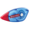 Корректирующая лента BRAUBERG 5 мм х 8 м, корпус синий, механизм перемотки, блистер, 227801 по низкой цене оптом Краснодар, Москва, Уфа, Казань, Барнаул, Владивосток, Хабаровск, Сахалин, Красноярск, Екатеренбург, 