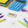 Ластик BRAUBERG "Ultra Square", 50х20х9 мм, белый, натуральный каучук, 228709 по низкой цене оптом Краснодар, Москва, Уфа, Казань, Барнаул, Владивосток, Хабаровск, Сахалин, Красноярск, Екатеренбург, 