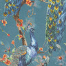 Ежедневник недатированный А5 (138х213 мм), BRAUBERG VISTA, под кожу, гибкий, 136 л., "Peacocks", 112032 по низкой цене оптом 