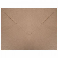 Конверты (290х390 мм) КРАФТ, без клея, 90 г/м2, КОМПЛЕКТ 500 шт., треугольный клапан