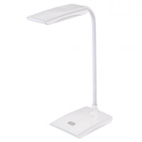 Светильник настольный SONNEN TL-LED-004-7W-12, на подставке, светодиодный, 7 Вт, 12 LED, белый, 235541