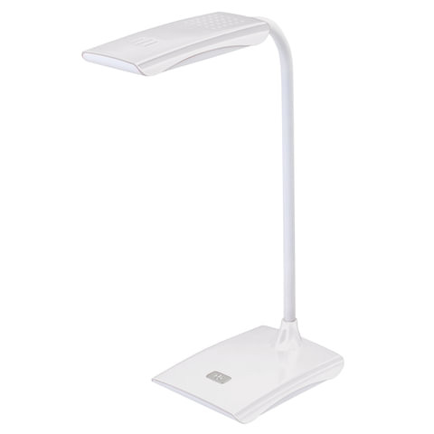 Светильник настольный SONNEN TL-LED-004-7W-12, на подставке, светодиодный, 7 Вт, 12 LED, белый, 235541 по низкой цене оптом Краснодар, Москва, Уфа, Казань, Барнаул, Владивосток, Хабаровск, Сахалин, Красноярск, Екатеренбург, 