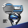 Бритва GILLETTE (Жиллет) "Fusion ProShield Chill" с 1 сменной кассетой, для мужчин, 50016200 по низкой цене оптом Краснодар, Москва, Уфа, Казань, Барнаул, Владивосток, Хабаровск, Сахалин, Красноярск, Екатеренбург, 