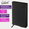 Ежедневник датированный 2026 А5 148х218мм GALANT Magnetic, под кожу, клапан, черный, 117483 по низкой цене оптом 