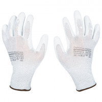 Перчатки антистатические SCAFFA Antistat PU, карбоновая нить, полиуретановое покрытие, 00-00015299