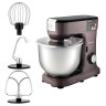 Миксер планетарный BRAYER BR1501, 1200 Вт, 10 скоростей, 3 насадки, металлическая чаша 8 л, коричневый по низкой цене оптом Краснодар, Москва, Уфа, Казань, Барнаул, Владивосток, Хабаровск, Сахалин, Красноярск, Екатеренбург, 
