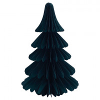 Украшение новогоднее интерьерное из бумаги, "Елочка", 20 см, изумрудный цвет, ЗОЛОТАЯ СКАЗКА, 592600