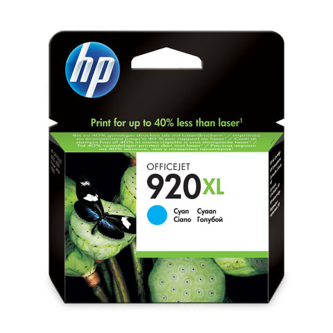 Картридж струйный HP (CD972AE) Officejet 6000/6500/7000, №920, голубой, оригинальный, 700 стр. по низкой цене оптом 