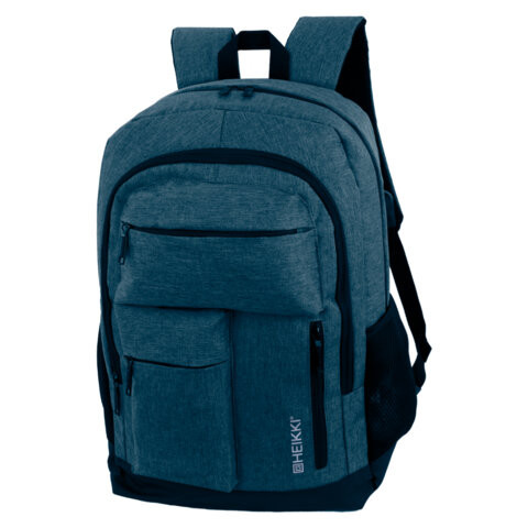 Рюкзак HEIKKI CONCORDANCE (ХЕЙКИ) универсальный, отделение для ноутбука, синий, 47x32x15 см, 273893 по низкой цене оптом 