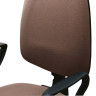Кресло BRABIX "Prestige Ergo MG-311", регулируемая эргономичная спинка, ткань, бордовое, 532422
