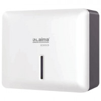 Диспенсер для полотенец LAIMA PROFESSIONAL SUPER (Система H2), Z-сложения, ABS-пластик, белый, 609505