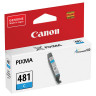 Картридж струйный CANON (CLI-481C) для PIXMA TS704/TS6140, голубой, ресурс 257 страниц, оригинальный, 2098C001 по низкой цене оптом 